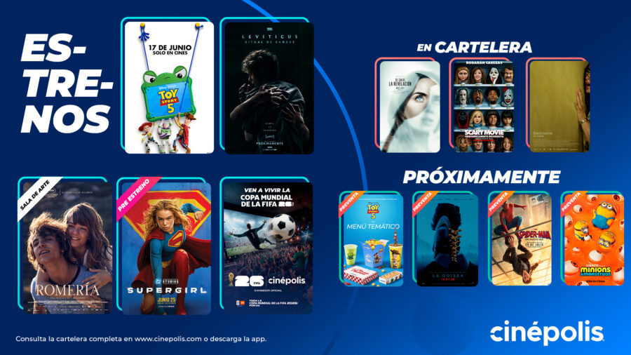 Cartelera de Cinépolis – Estrenos del 13 de agosto, 2026